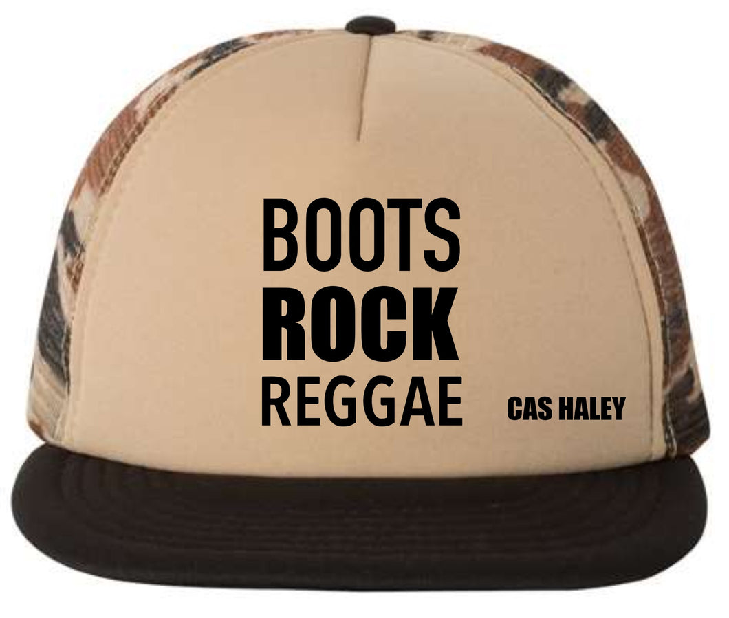 Boots, Rock, Reggae Hat (Cammo)